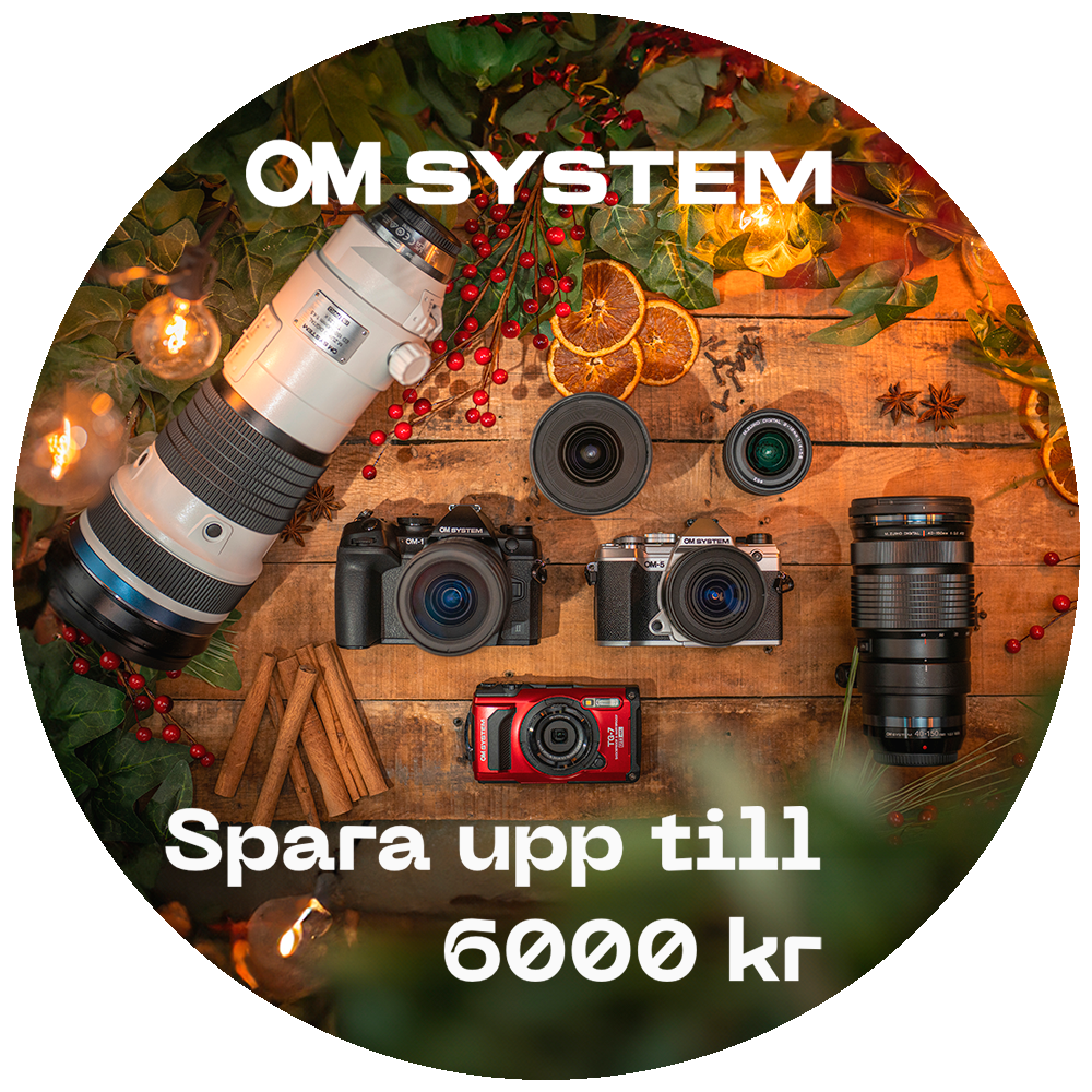 OM SYSTEM OM-5 + M.Zuiko 14-150/4-5.6 ED II systemkamera, svart