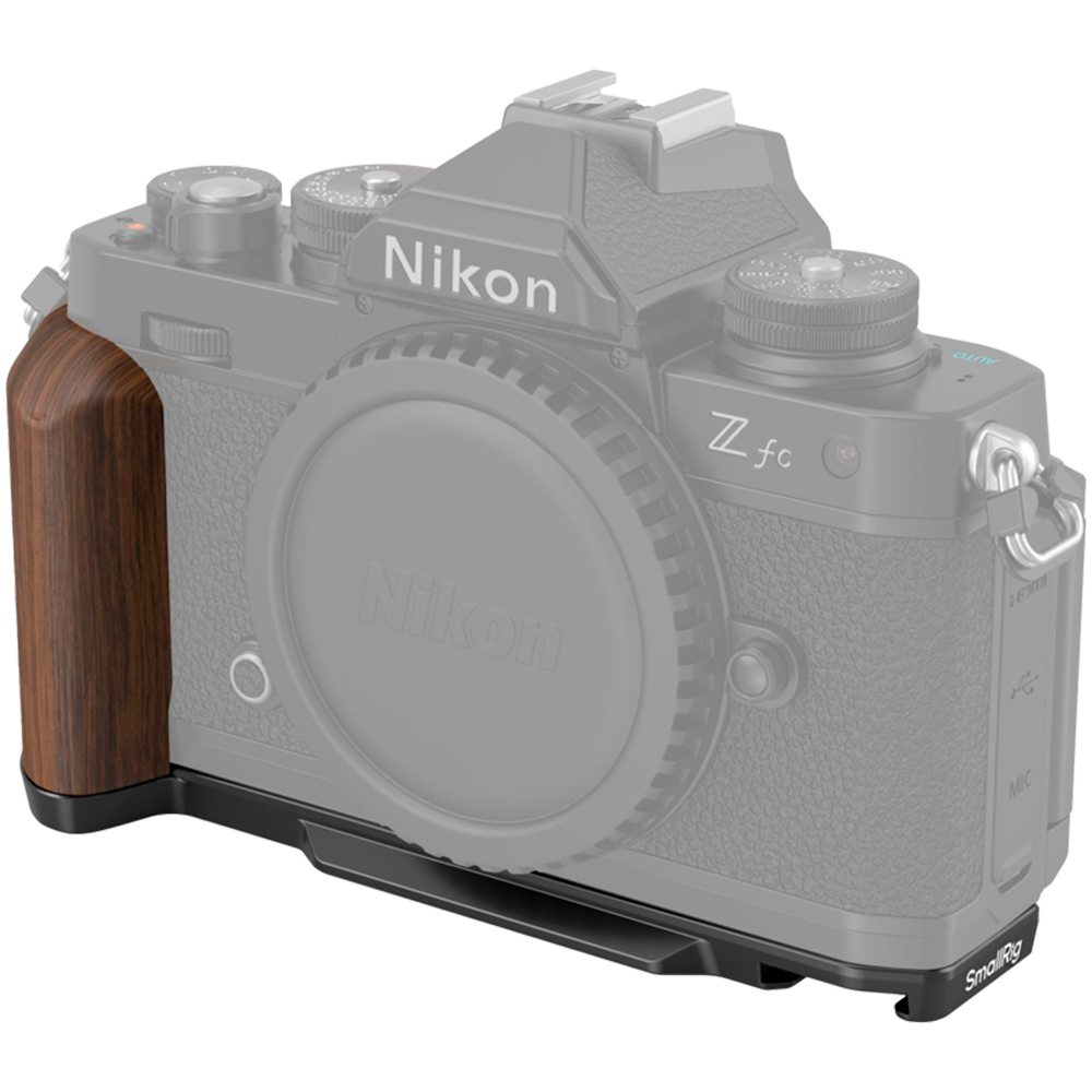 SmallRig 4802 Wooden L-Shape Grip, svart (Nikon Z fc)