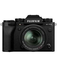 Fujifilm X-T5 + XF 18-55/2.8-4 R LM OIS -systemkamera, svart