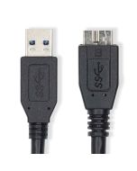 Nedis USB-A - USB Micro-B 5 Gbps USB 3.2 Gen 1 Kabel, 2m