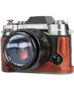 SmallRig 4710 Leather Half Case Kit, brun (Fujifilm X-T50)