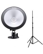 Godox CL10 Webcasting Ambient LED Light + Caruba LS-1 Belysningstativ